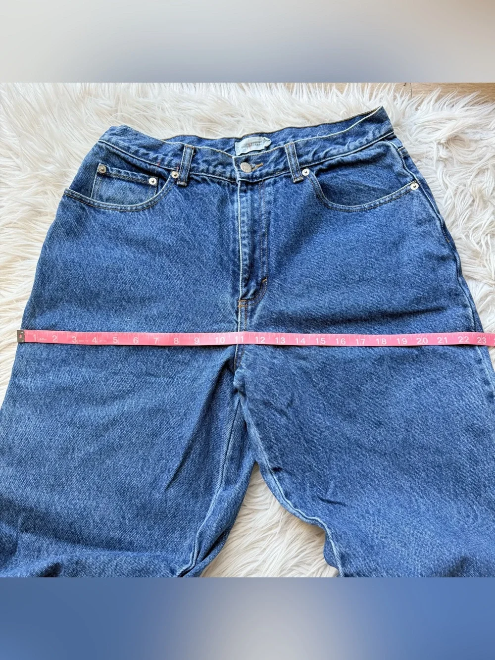 Vintage J.Crew Oarsman Jeans 34x32 Flannel Lined Unisex Plaid Denim